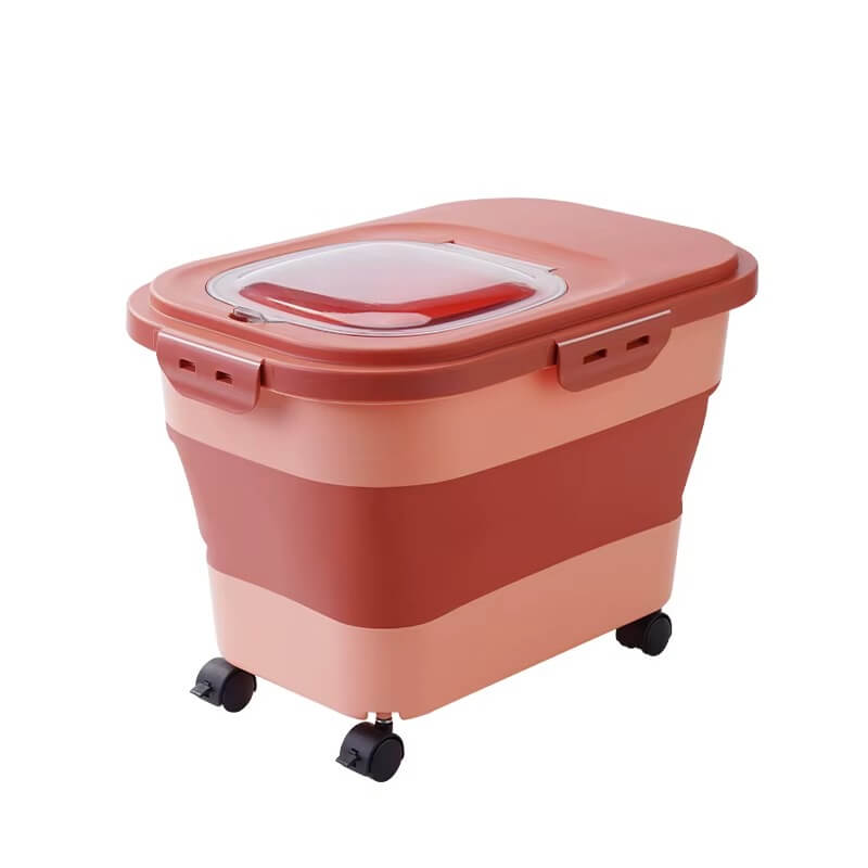 Dog Food Going Stale? Try Our Airtight Collapsible Container