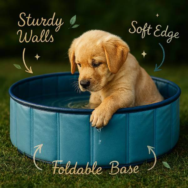 Oververhitte hond? CoolPaws™ zwembad is weer op voorraad – wees er snel bij!