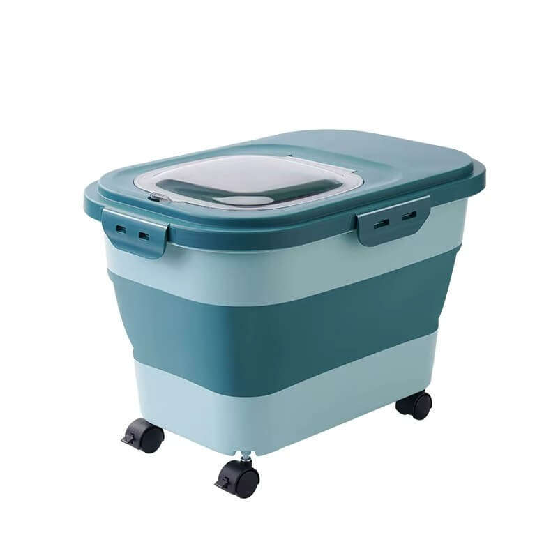 Dog Food Going Stale? Try Our Airtight Collapsible Container