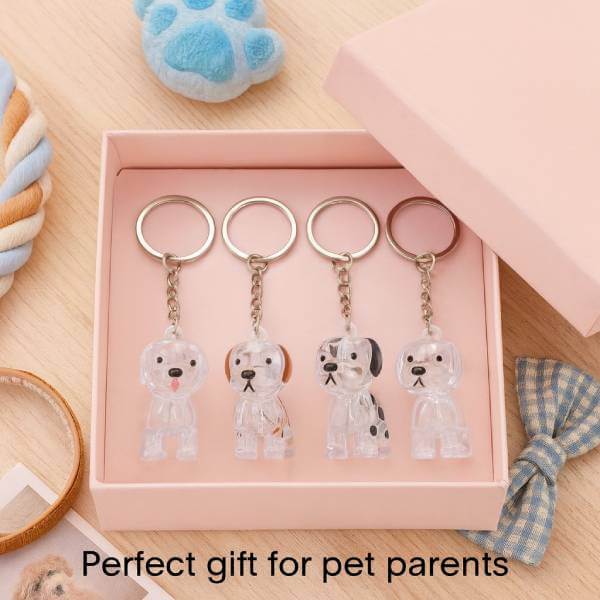 Pet Memorial Keychain collection for dog lovers and families