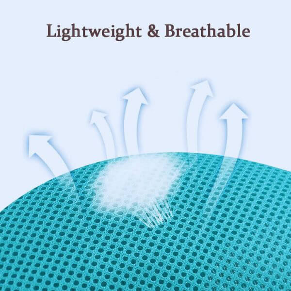 Cooling comfort mesh for reflective adjustable harness