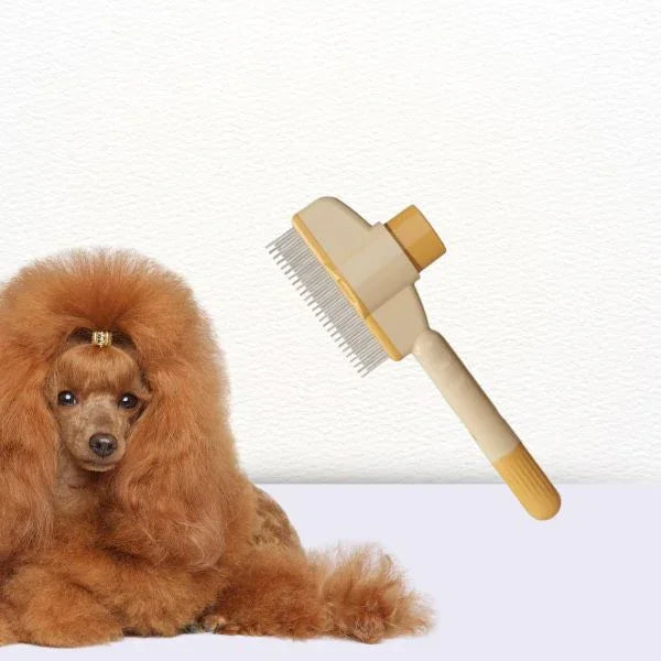 Professional comb for detangling long, curly coats – FurFresh