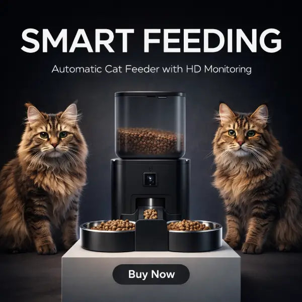 Best automatic cat feeder smart feeding system with buy now button