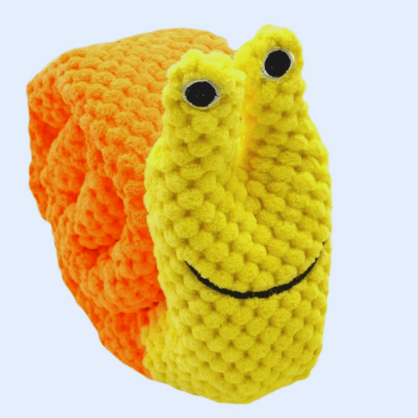 Soft, interactive plush dog toy from Pet Store ED for sniffing games