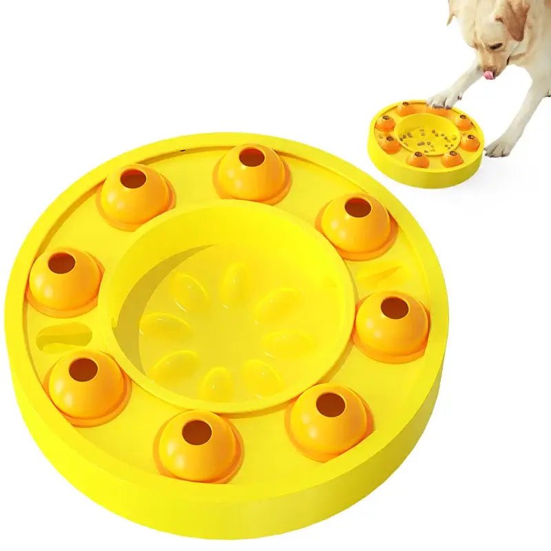 Turn Chaos into Calm – BrainWave Puzzle Feeder Bowl - Pet Store ED