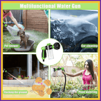 Multifunctional water gun for pet shower, car cleaning, ground flushing, plant watering