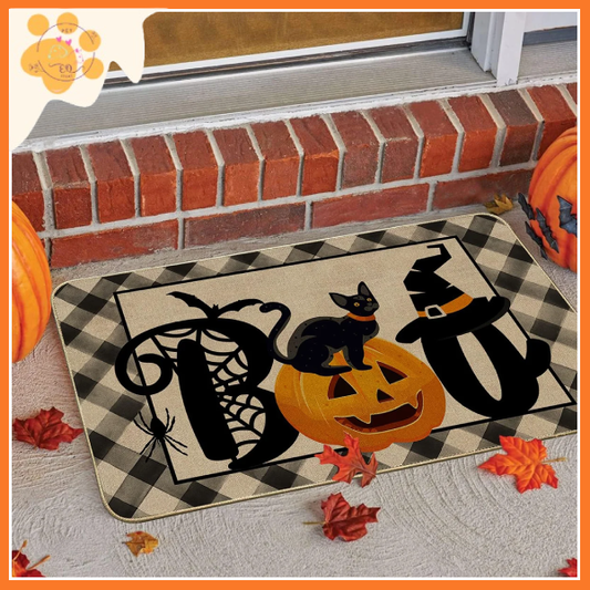 Spooky Step: Halloween Mat for a Festive & Fun Home Entrance