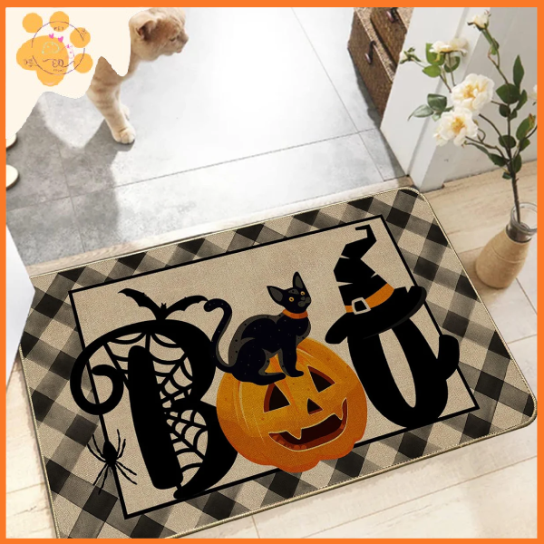 Spooky Step: Halloween Mat for a Festive & Fun Home Entrance