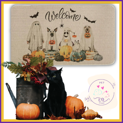 Spooky Step: Halloween Mat for a Festive & Fun Home Entrance