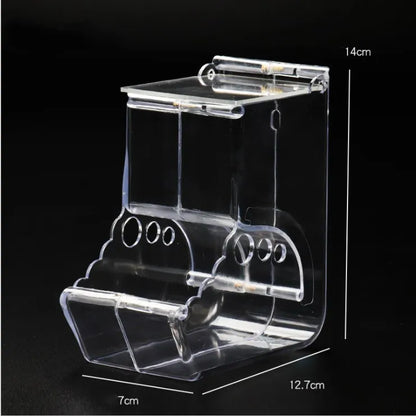 AutoNibble: Clear Automatic Food Dispenser for Hamsters & Guinea Pigs B