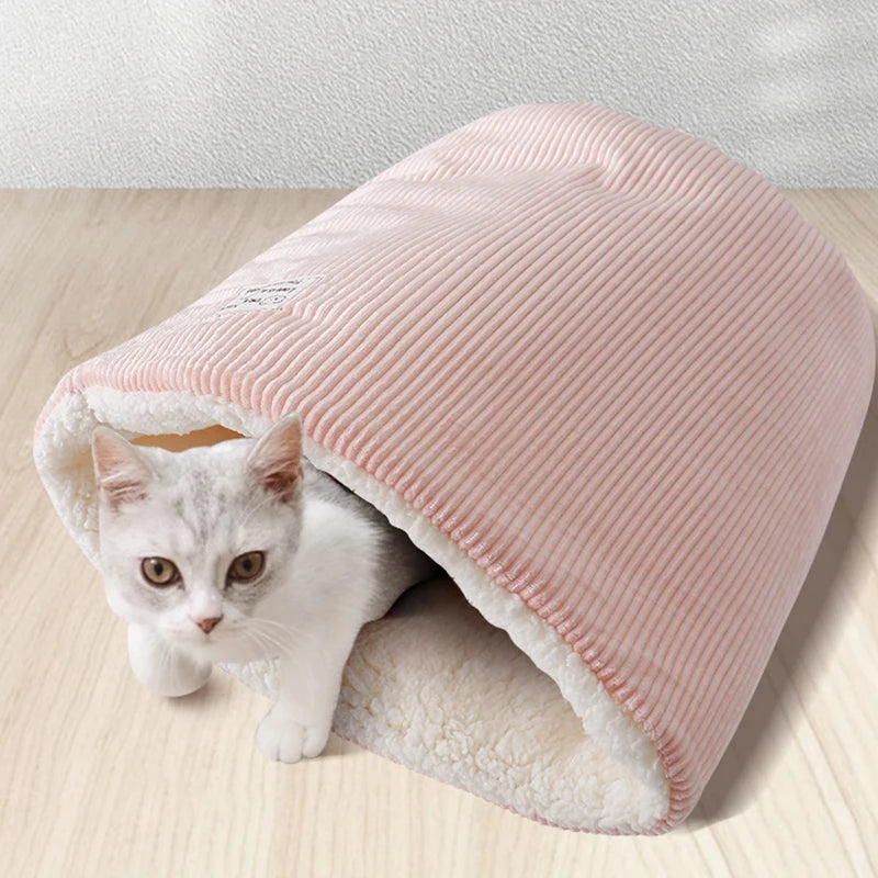 SnuggleSphere: Cat & Puppy Bed Cozy Thicken Sleeping Bag for Ultimate Comfort