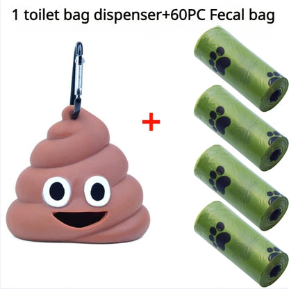 Eco-Friendly PawPoo Bag Dispenser for Pets 🐾 - Order Now! Fecal bag set 4