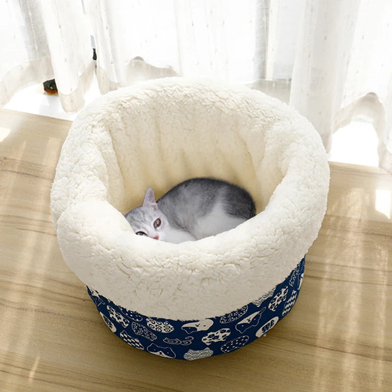 SnuggleSphere: Cat & Puppy Bed Cozy Thicken Sleeping Bag for Ultimate Comfort