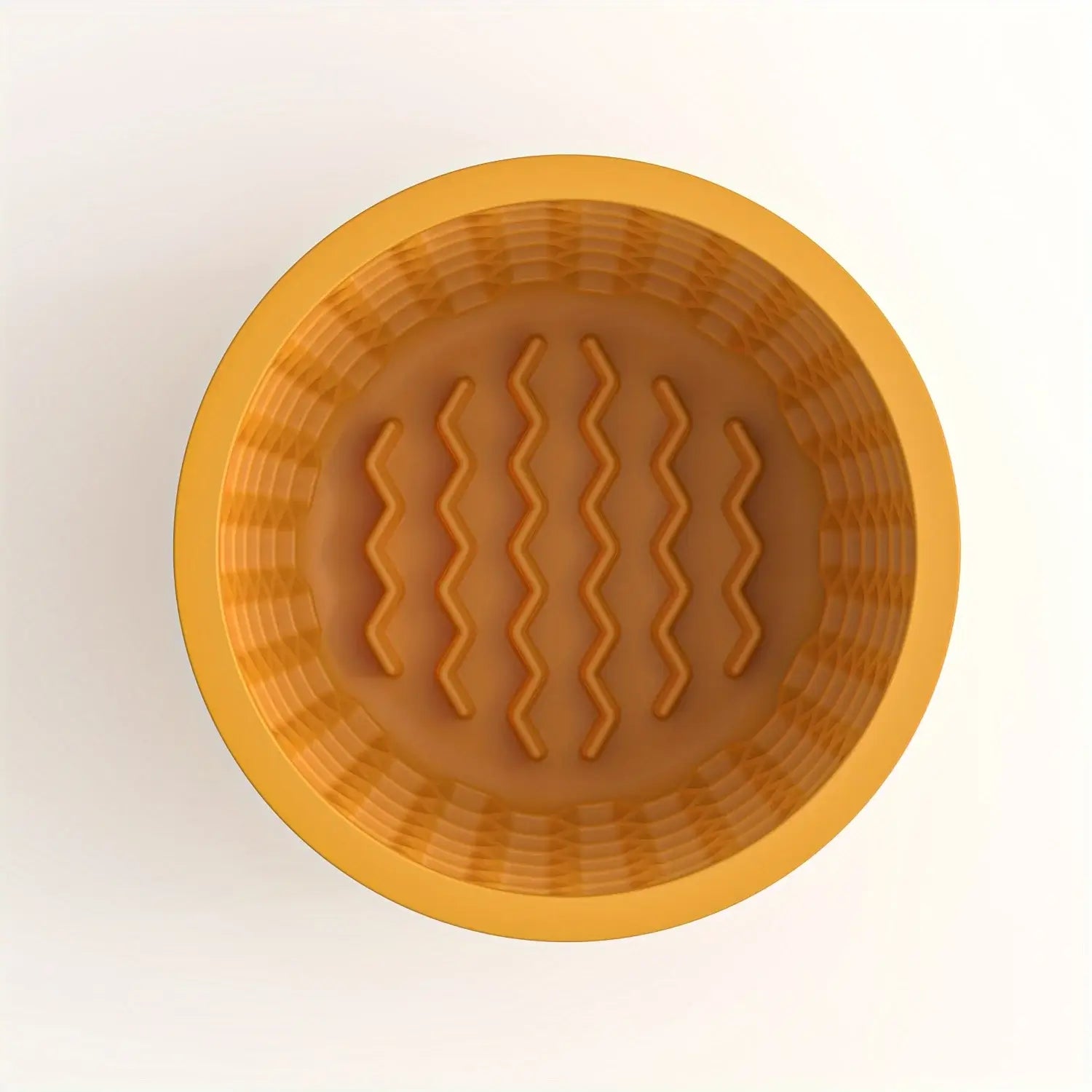 SnugBowl silicone texture for calm and safe dog mealtime