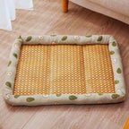 Summer Heat Relief? Try This Rattan Cooling Mat for Dogs|Cats - Pet Store ED