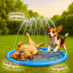 Overheated Dog? 🌞 Cool Them Down Fast with SplashPup Oasis Now! - Pet Store ED