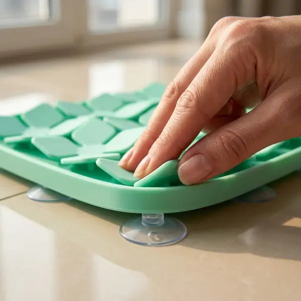A Snuffle Mat for Dogs to Slow Down Mealtime Naturally