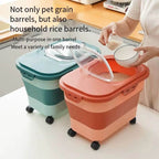 Dog Food Going Stale? Try Our Airtight Collapsible Container - Pet Store ED
