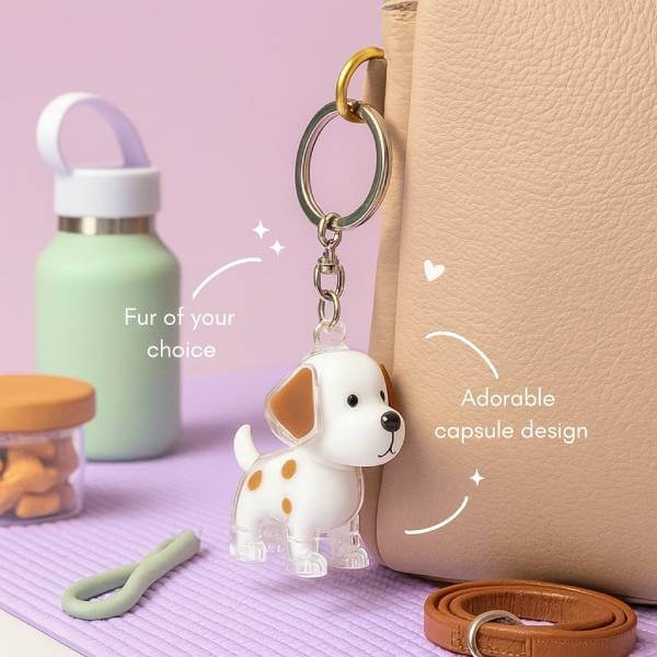 Keep Your Pet Close Forever with Our Pet Hair Keepsake Keychain - Pet Store ED