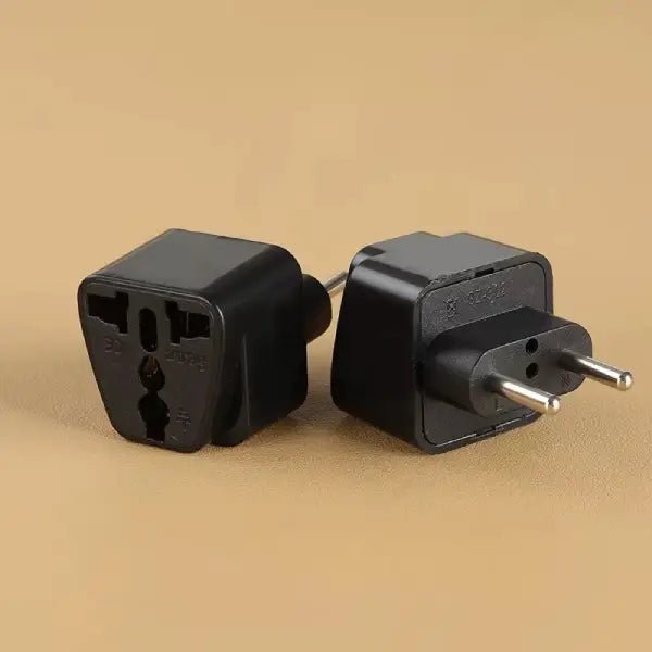 Universal to EU plug adapter included with the ghost campfire night light