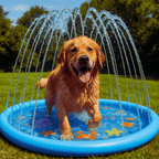 Overheated Dog? 🌞 Cool Them Down Fast with SplashPup Oasis Now! - Pet Store ED