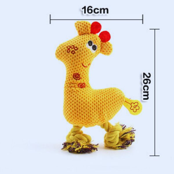 Soft boredom relief toy for dogs – KnuffelGiraf by Pet Store ED