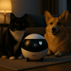 Stop Pet Anxiety: The Smart Camera Robot That Protects & Connects - Pet Store ED