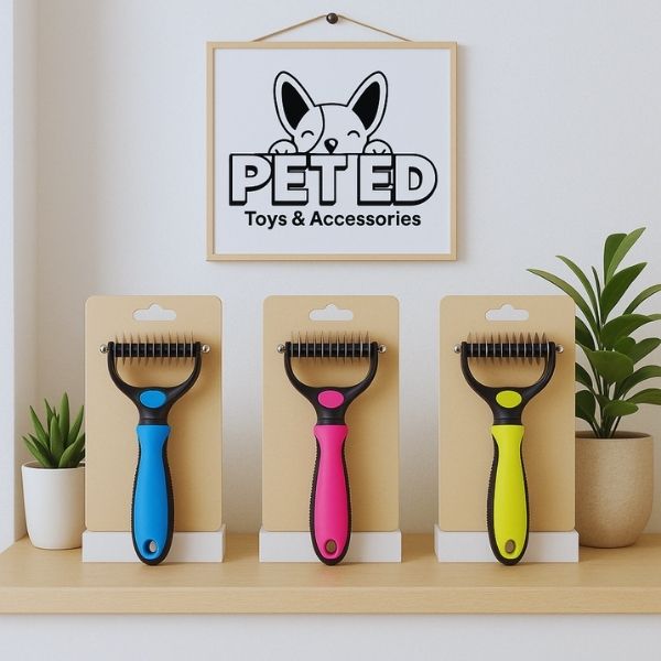 Undercoat Rake for Dogs – Remove Hair Without Pain - Pet Store ED