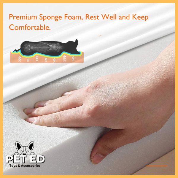 Hand pressing sponge memory foam cushion, Pet Ed dog bed, premium comfort foam